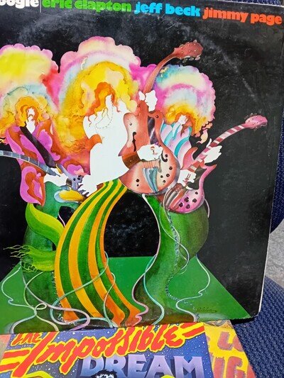 Eric Clapton, Jeff Beck, Jimmy Page ‘Guitar Boogie’ Vinyl Album 1971