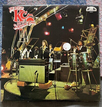 KC AND THE SUNSHINE BAND ‘The Best of’ 1976 Vinyl LP Compilation Ex/VG+