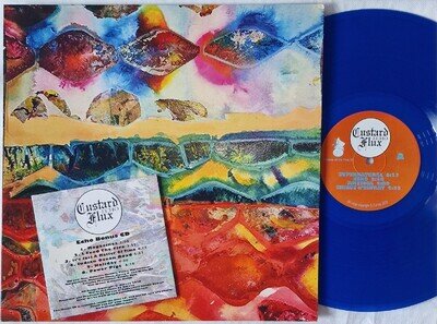 Custard Flux. Echo Limited Edition Blue Vinyl Record Plus CD 2020 US #37