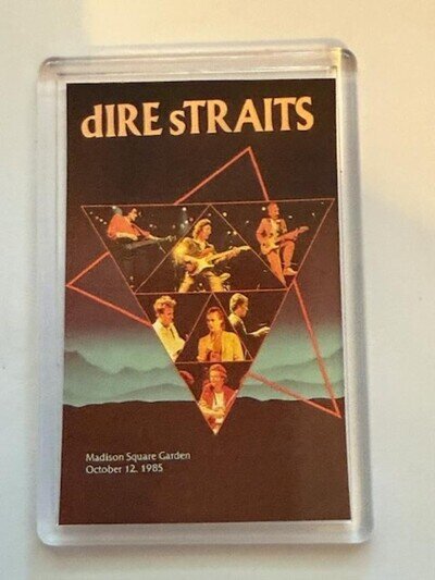 Dire Straits, British Rock Band, Tour Poster, Awesome Fridge Magnet