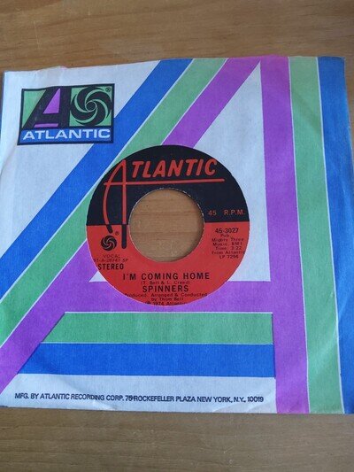 Spinners I'm Coming Home, Ex Cond! Atlantic Soul