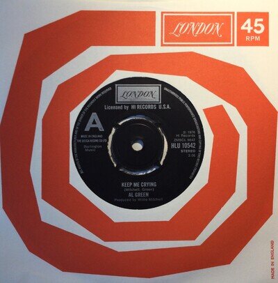 70s Soul - LOT 5 x AL GREEN 45s - UK LONDON label 2 x Promos!