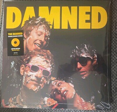 Damned Damned Damned by The Damned (Vinyl, 2022, BMG Rights Management) Yellow
