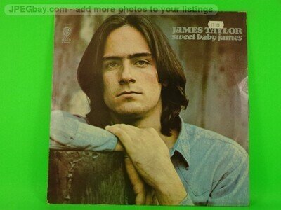 JAMES TAYLOR SWEET BABY JAMES (515) 11 Track LP including Picture Sleeve WARNER