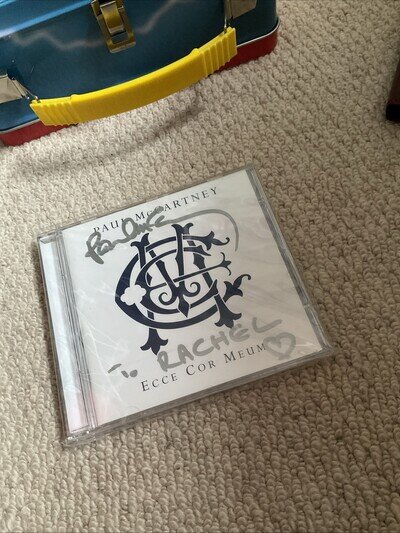 Paul McCartney Ecce Cor Meum HANDSIGNED CD, Signed In Person 2006, Autograph
