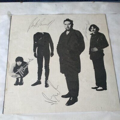 The Stranglers Autograph hand signed original white album. rare
