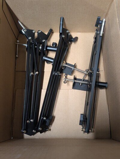 Joblot Box Of Mic Stands