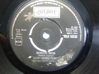 Bobby (Boris) Pickett – The Monster Mash 1970 7” London HLU 10320