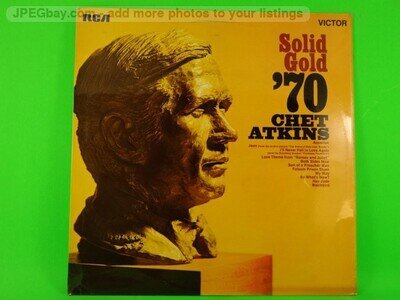 CHET ATKINS SOLID GOLD '70 (480) 11 Track LP including Picture Sleeve RCA