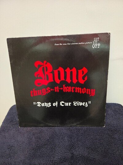 BONE THUGS-N-HARMONY Days Of Our Livez 12" 45rpm UK 1996 SET IT OFF