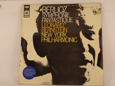 LEONARD BERNSTEIN SYMPHONIE FANTASTIQUE OP 14 (437) LP CBS