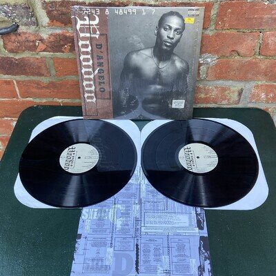 D’Angelo Voodoo 2 x 12” Vinyl LP 2000 US OG Press Virgin Cheeba Sound Rare EX
