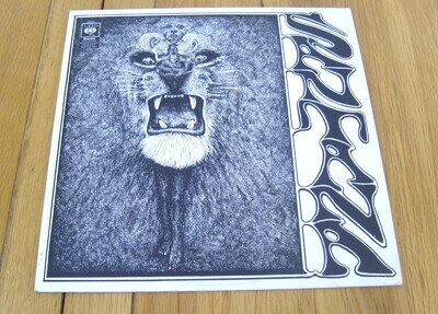 Santana Self Titled Vinyl Record CBS 63815 1969 1st Press A1/B1 EX