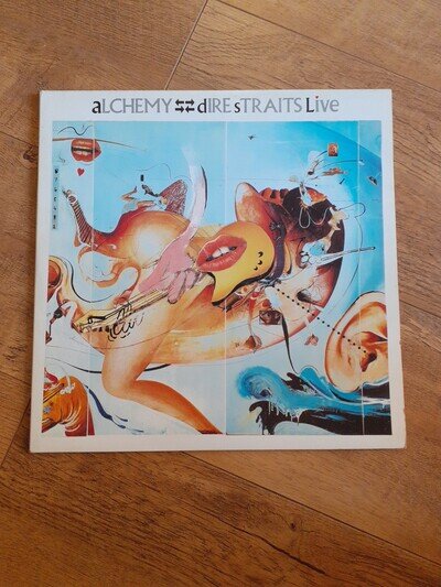 DIRE STRAITS Alchemy Live - UK original double vinyl LP in gatefold 1984 VG+