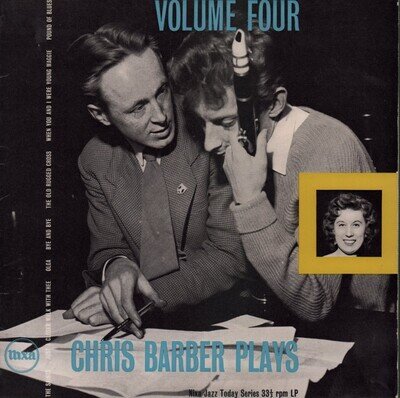 Chris Barber's Jazz Band Chris Barber Plays Vol. IV LP vinyl UK Pye Nixa 1957