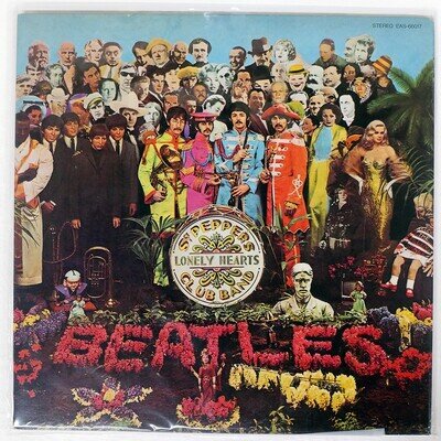 BEATLES SGT. PEPPER'S LONELY HEARTS CLUB BAND EMI EAS66017 Japan VINYL LP