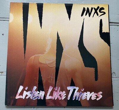INXS - LISTEN LIKE THIEVES Mercury Netherlands second press vinyl EX