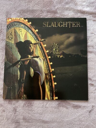 Slaughter Stick It To Ya UK Vinyl LP 1990 Ex Condition