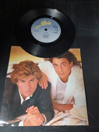 Wham! - Freedom - 7" Vinyl Single 1984 Epic Records A 4743 - George Michael