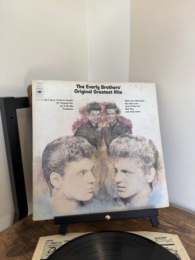 The Everly Brothers Original Greatest Hits 12" Double LP Vinyl Record 1970 CBS
