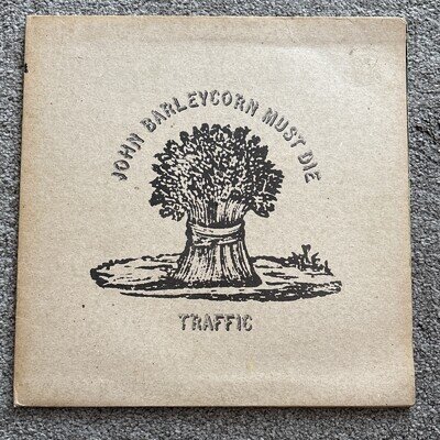 Traffic - John Barleycorn Must Die - Vinyl Record LP (Excellent Condition) A2/B2