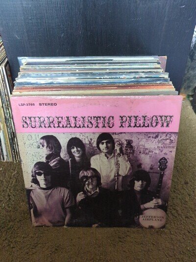 JEFFERSON AIRPLANE ~ SURREALISTIC PILLOW ~ 1967 1st Press RCA LSP 3766 EX/VG+