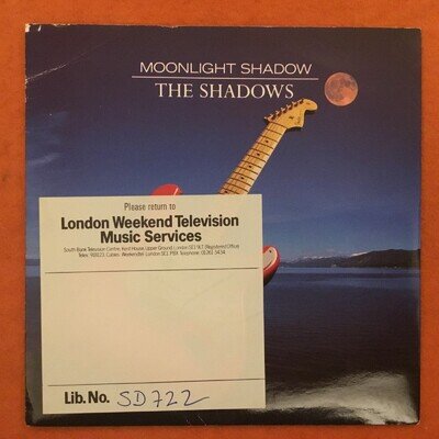 The Shadows- Moonlight Shadows- Johnny Staccato- Polydor Records 7” 1986