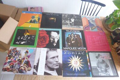 Collection Job Lot of 49x Rock Pop 12" LP's Albums Vinyl Records Rarities
