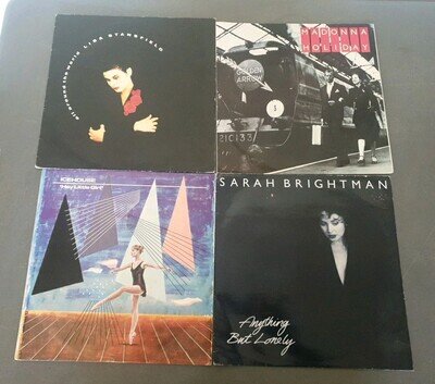 Job lot of 35 x 12" Vinyl Singles 1980s/90's Pop Synth Pop Electronic Lot Z1