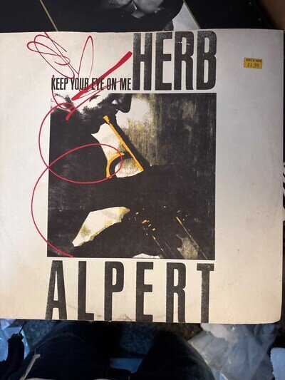 Herb Alpert Keep Your Eyes On Me 12 Inch Single Tested Vgc+ Vinyl