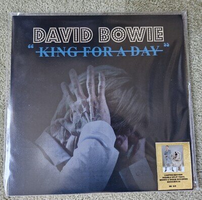 David Bowie King For A Day Double Limited Edition split Vinyl