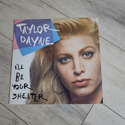 Taylor Dayne I’ll Be Your Shelter 12 Inch Vinyl Single 1990