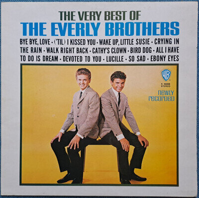 THE VERY BEST OF THE EVERLY BROTHERS - 12" VINYL LP ALBUM RECORD - NEAR MINT