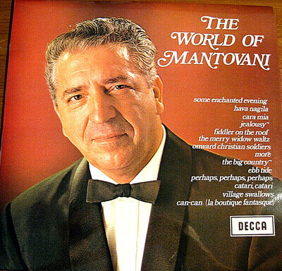 Mantovani - The World Of Mantovani Vinyl LP, 1st Press, Played Once - Near Mint!