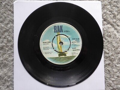SUZI QUATRO - SHE'S IN LOVE WITH YOU, 1979 EX