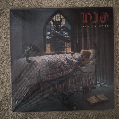 Dio – Dream Evil LP 1987 VERH 46 VG/VG Heavy Metal Vertigo UK