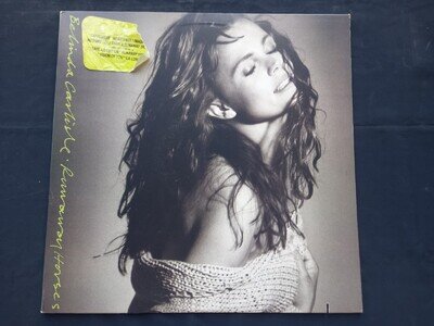 Belinda Carlisle - Runaway Horses : vinyl LP with partial promo sticker