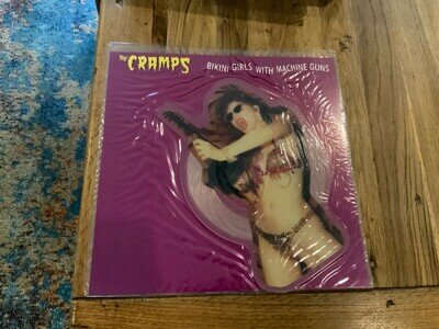 The Cramps Bikini Girls with Machine Guns Picture disc