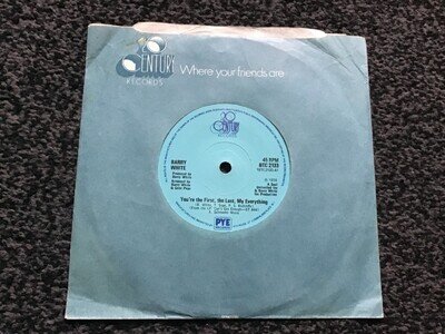 BARRY WHITE - YOU’RE THE FIRST, THE LAST ETC 1974 UK 20TH CENTURY BTC 2133 EX !