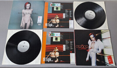 MARILYN MANSON black Vinyl 2LP Mechanical (2001 Nothing Rec. Germany)