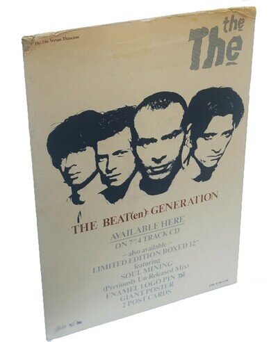 THE THE Display The Beaten Generation COUNTER STAND UK PROMO 1989 Standee 33cm