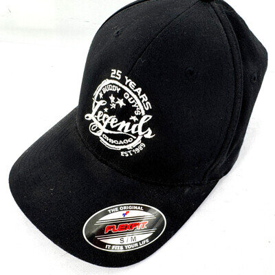 NEW Autographed in 2016 Blues Legend BUDDY GUY Chicago 25 years Cap SZ S - M