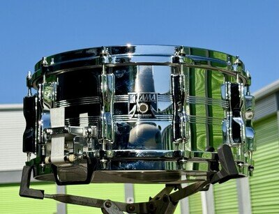 Tama Mastercraft Steel Snare Drum – Original Seamless Shell – Mint Condition!