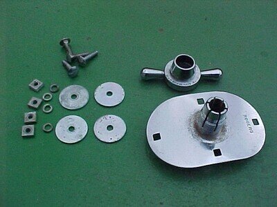 ROGERS DRUMS Swivo-Matic 90 degree collet drum plate small hex + machined collet