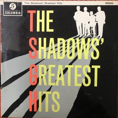 The Shadows Greatest Hits (1963 UK Columbia LP) SX1522 Mono Original Ex Cond