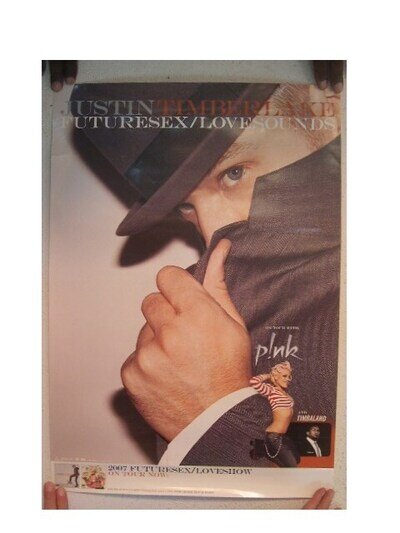 Justin Timberlake Poster 'Future Sex/Love Sounds' Nsync NSYNC