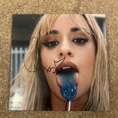 Camilla Cabello Signed C,XOXO vinyl. Autographed Album