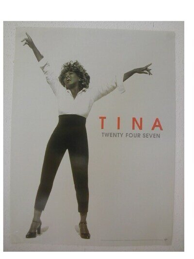2 Tina Turner Promo Posters Sultry Poster