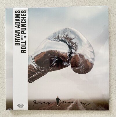 Bryan Adams - Roll With The Punches signed Vinyl LP Limited Edition 2025 new