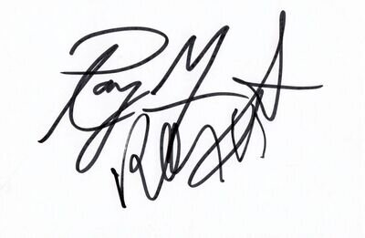 DOORS Robby Krieger RAY MANZAREK & John Densmore, Light My Fire Autograph SIGNED